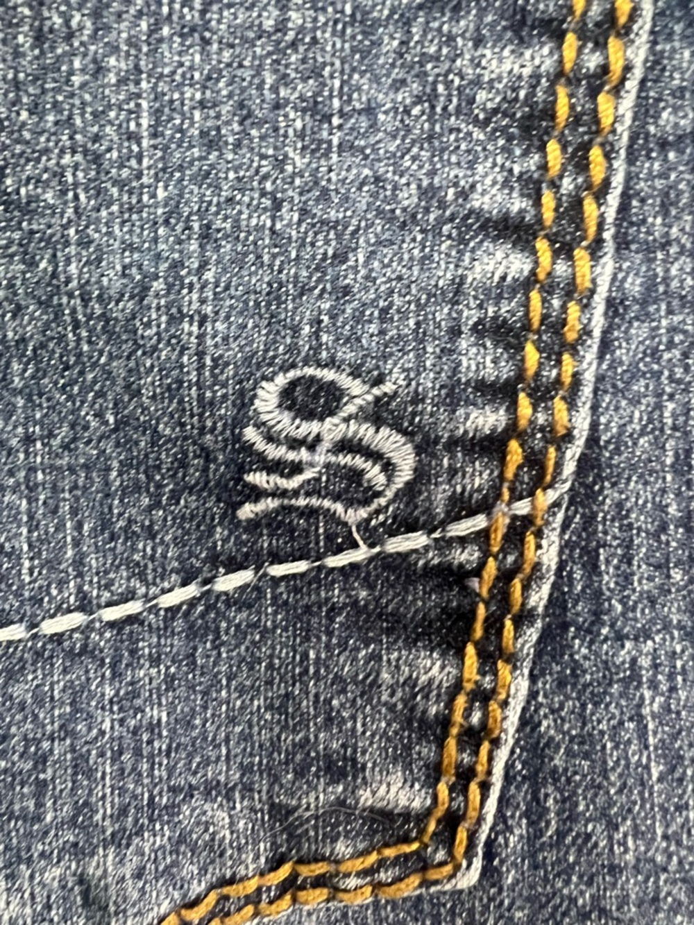 Source of Wisdom- Women’s, Blue Slim-Boot Jeans - Picture 9 of 9